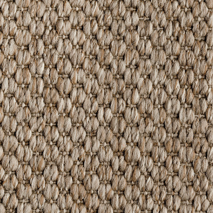 Close-up of SynSisal weave rug, made with ECONYL® regenerated nylon