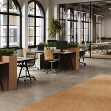 Charger l'image dans la galerie, A stylish rug by Synsisal, made from ECONYL® regenerated nylon, in a office setting