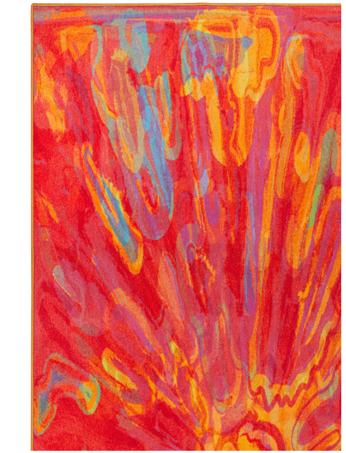 Le tapis volant #9 de Peter Halley
