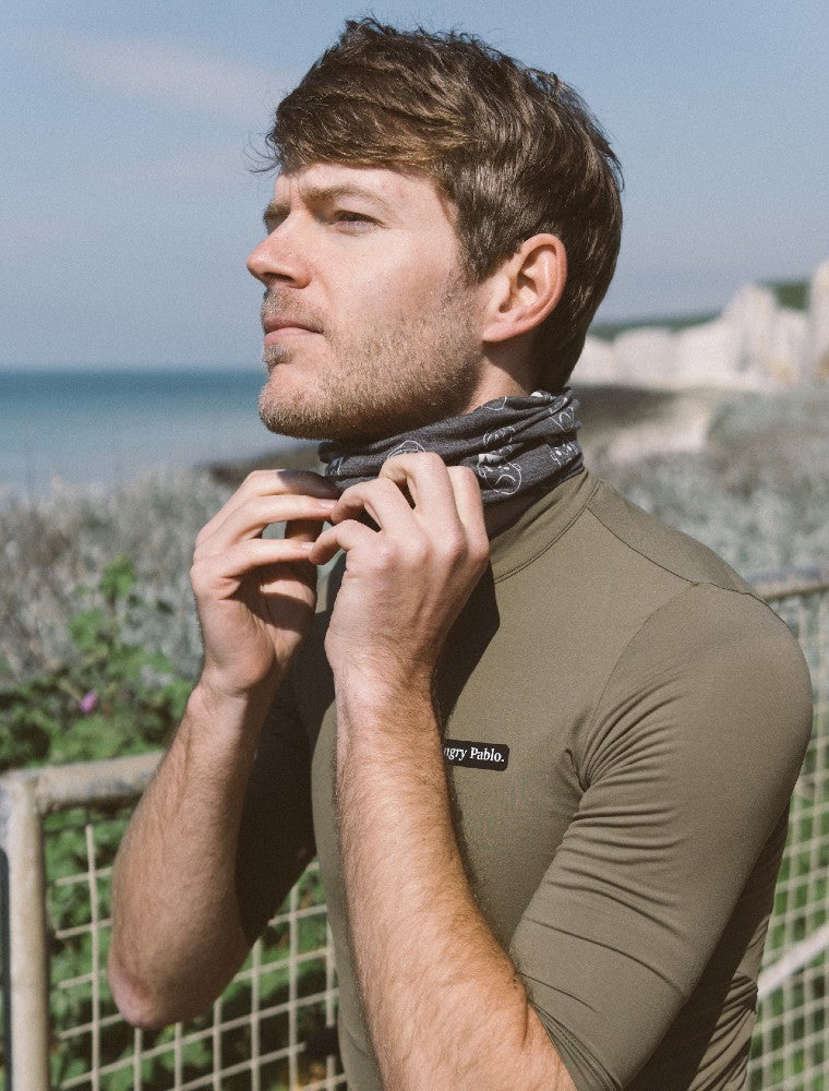 Angry Pablo EarthTone Riding Jersey color Woodland made with ECONYL® regenerated nylon