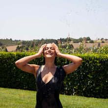 Load image into Gallery viewer, One-piece Gina Black
