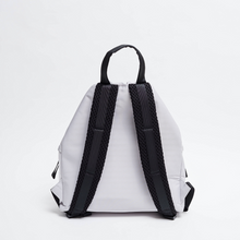 Charger l&#39;image dans la galerie, Back view of the ACE Bagpack color Light Grey made with ECONYL® regenerated nylon
