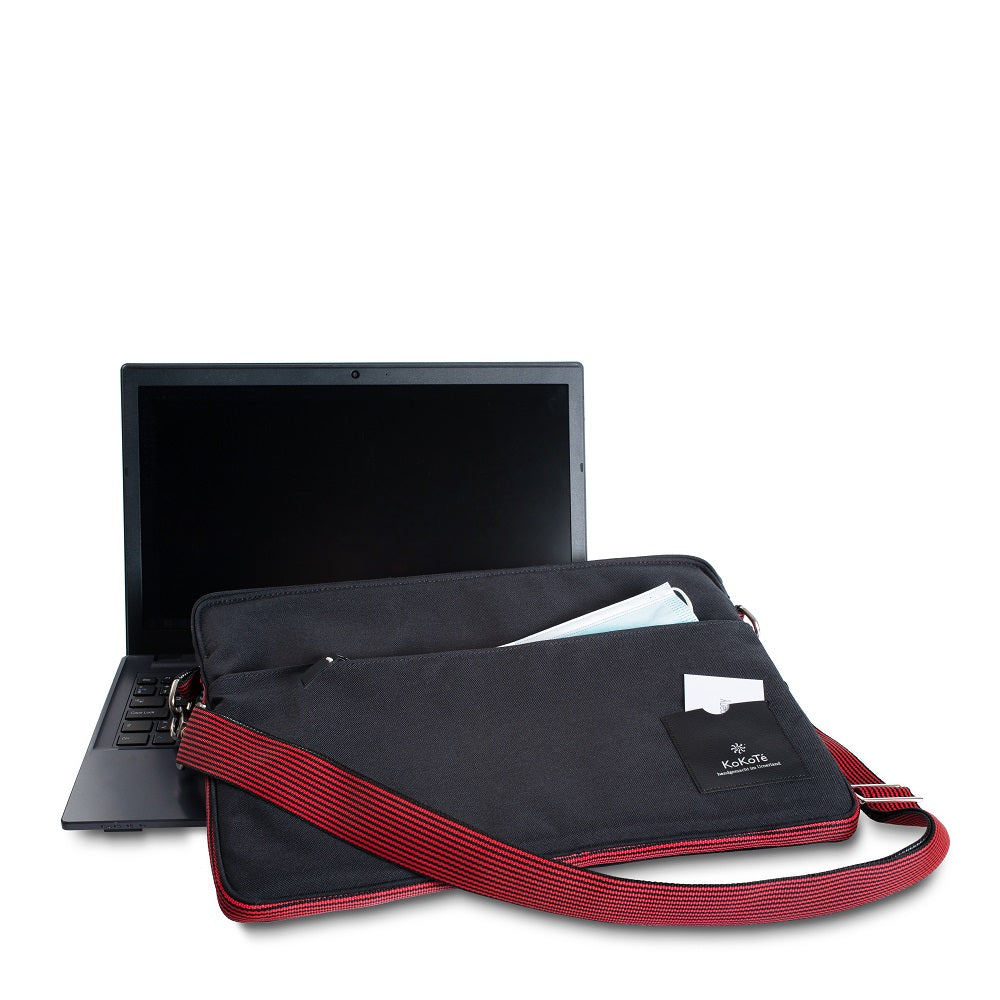 Cerveau laptop sleeve padded with straps 16''