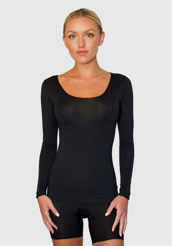 Reversible Long Sleeve Scoop
