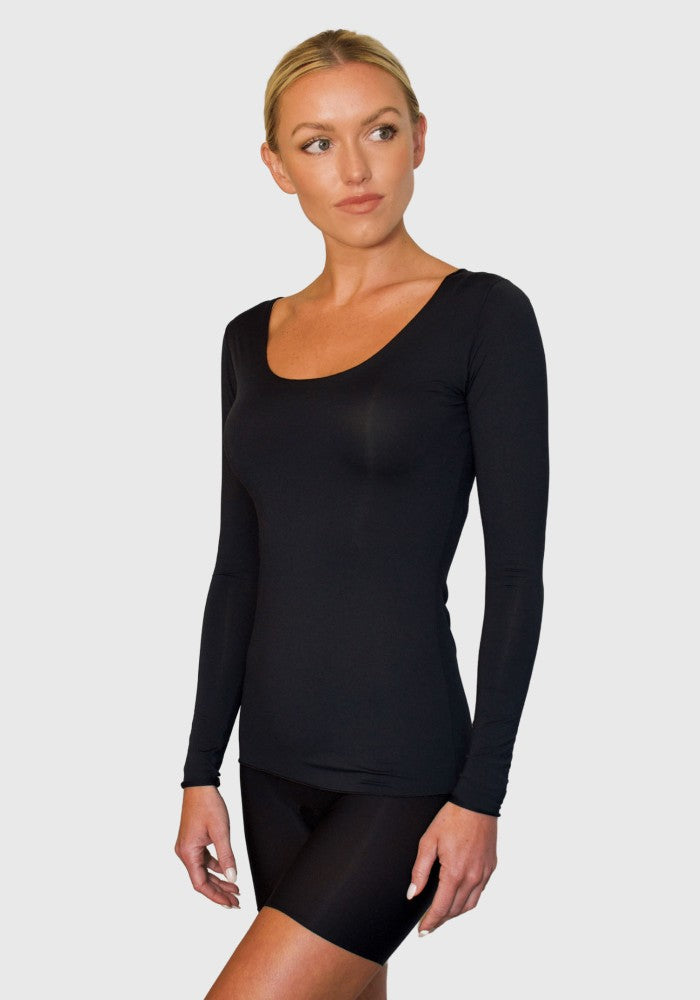 Reversible Long Sleeve Scoop