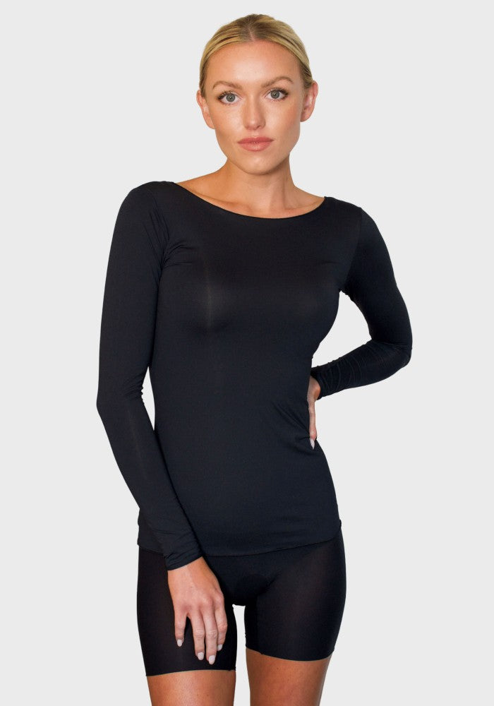 Reversible Long Sleeve Scoop
