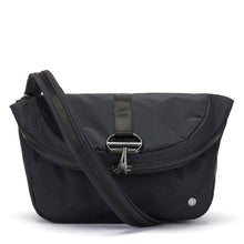 Charger l&#39;image dans la galerie, Pacsafe Citysafe CX Anti-Theft Convertible Backpack color Black made with ECONYL® regenerated nylon as a handbag
