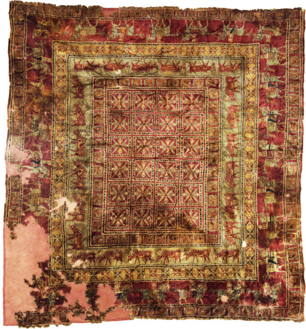 The Ruggist Handknotted Nylon Part, Oldest Known Rug